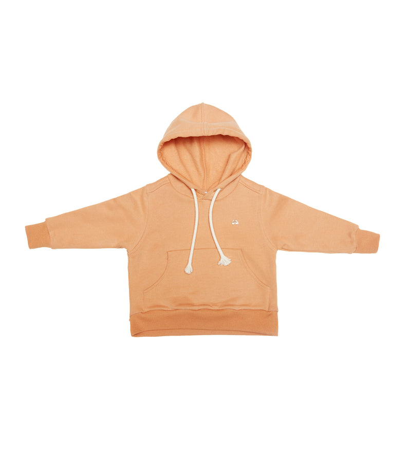 Organic cotton Peach colour hoodie