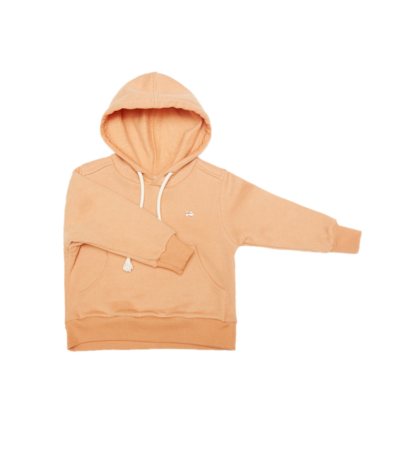 Organic cotton Peach colour hoodie